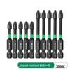 Impact-Resistant Magnetic Phillips Screwdriver Bit Set - High Hardness, Extended Hex Electric Drill Compatibility