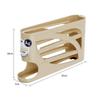 Plastic Egg Roller Rack Large Capacity Refrigerator Egg Storage Box Egg Dispenser  Household