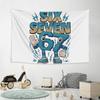 VIKAMA SIX SEVEN Cartoon Number 67 Tapestry Retro American Street Style Wall Hanging for Bedroom  Dorm Decor