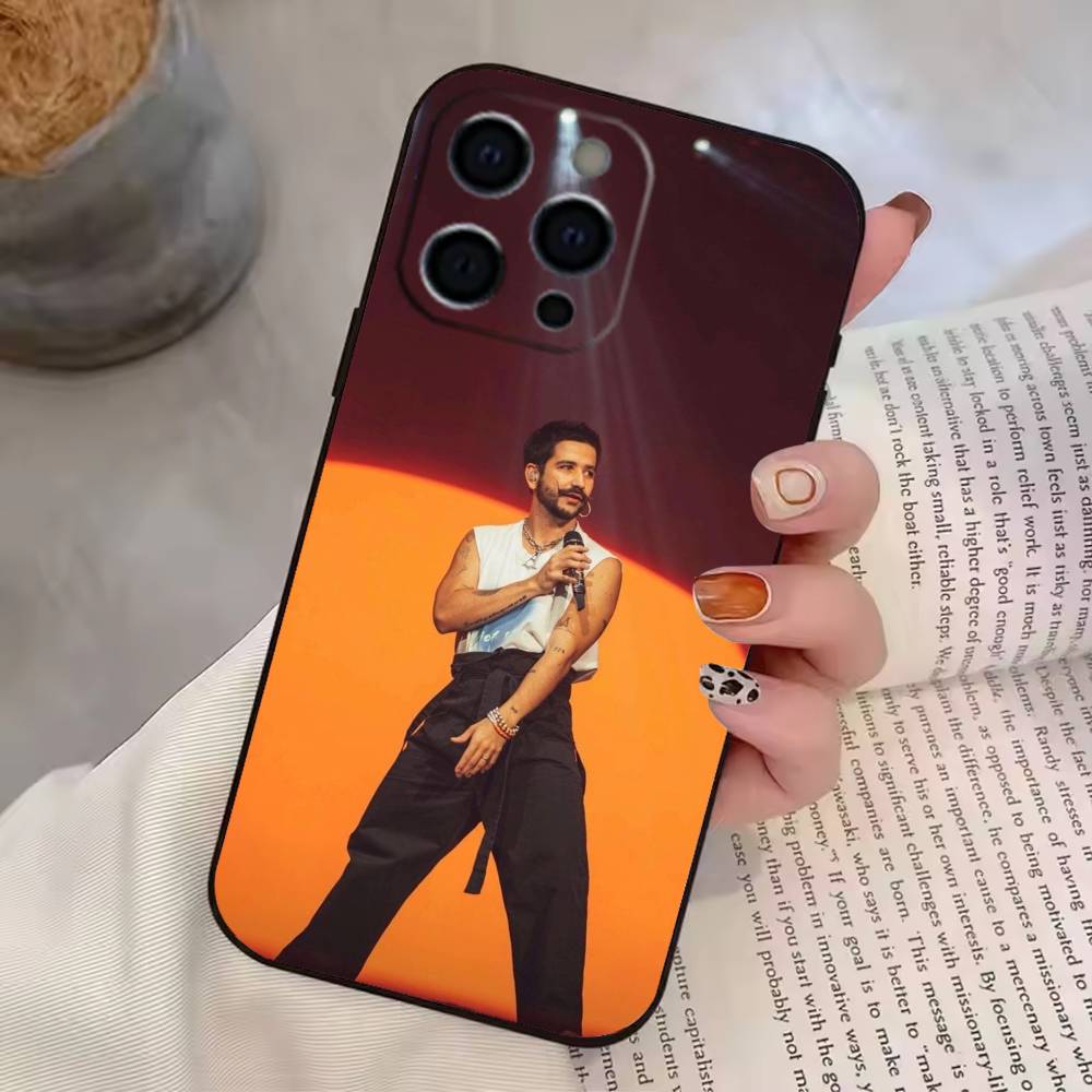 C-Camilo Phone Case For iPhone 17, 16,15,14,13,12,11 Plus,Pro Max, Others Soft Black Cover