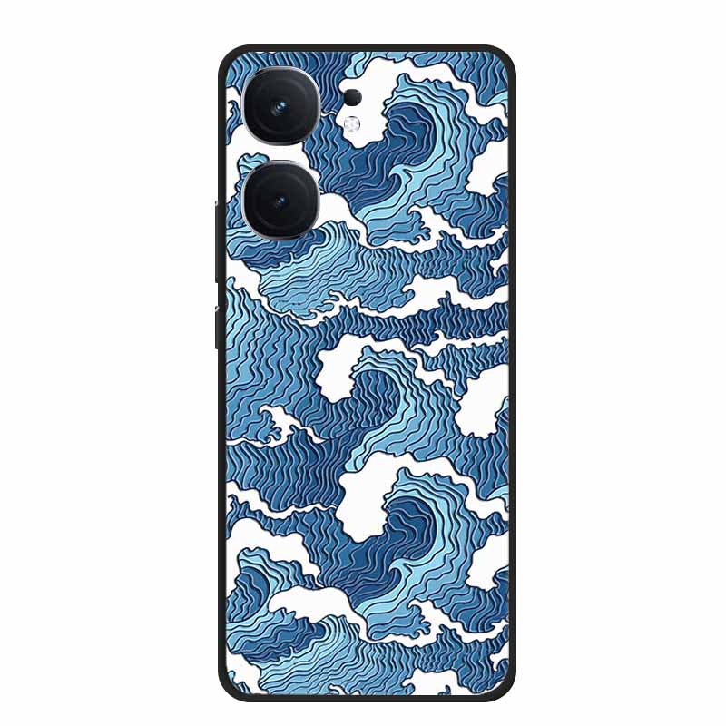 3D Emboss Case For Vivo iQOO Neo9s Pro Plus Phone Case Silicone Soft Coque For Vivo iQOO Neo9s Pro+ Back Cover Case 9 s Pro Plus