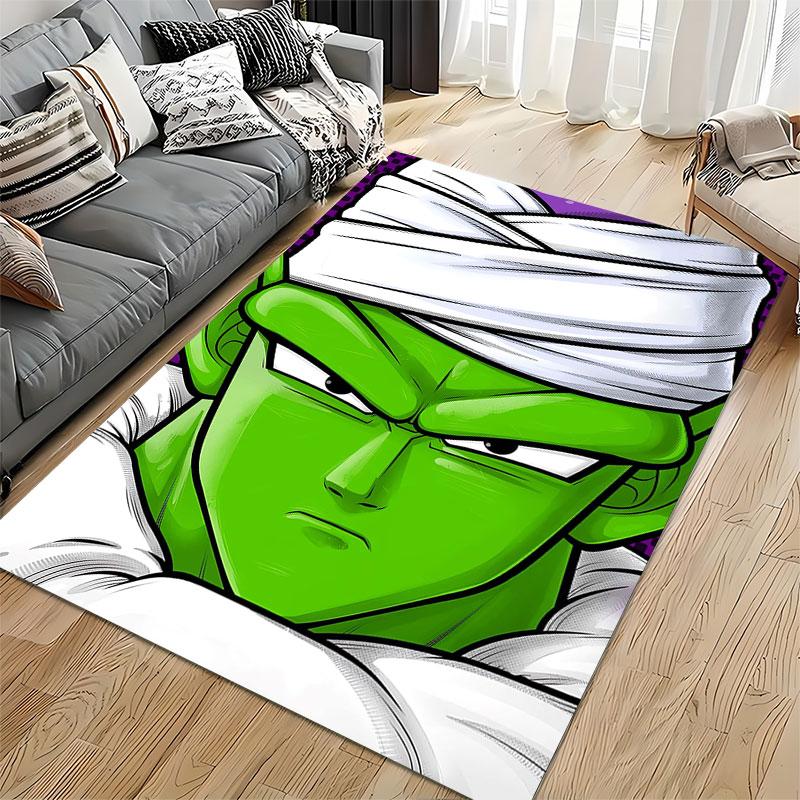 Green Warrior-Inspired Design suitable as a non-slip mat for the living room or bedroom sofa