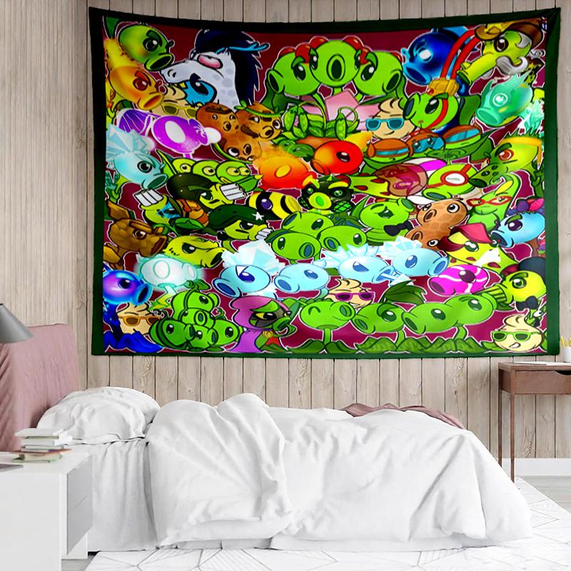 1PC Zombie Party K-pop music group Tapestry Accessories for Bedroom,Livingroom, dormitory Room Wall Decor Fan Birthday Gifts