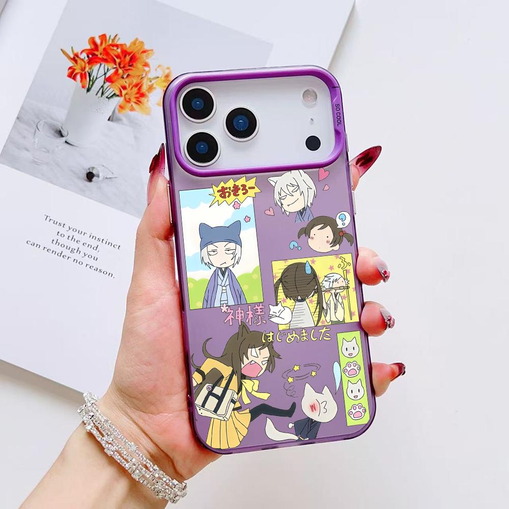 Чехол для телефона с аниме K-Kamisama Kiss для iPhone 17 16 15 14 13 12 11 Pro Max Air Матовый Лазерный Аврора Ударопрочный Funda
