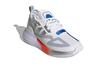 adidas Originals ZX 2K Дышащие Низкие Детские Повседневные Кроссовки Бело-Серые Для Детей Возрастом 3-7 Лет H69032