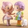 Кукольная игрушка для девочек, кукольный домик, развивающая игрушка, подарок детям 4 лет, милый, скандинавский, стильный [DJECO Teeny Tutti & Frutti] (DJ06945)