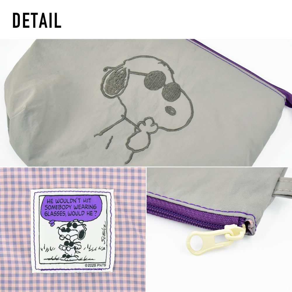 Проверьте двустороннюю косметичку IV Snoopy