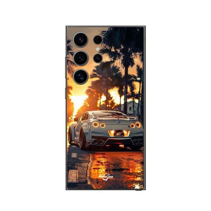 Coque pour Samsung Galaxy S24 Ultra GTR R35 couché de soleil