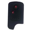 Чехол для смарт-ключа ZIAN Honda для автомобиля Step Wagon Freed Elysion Odyssey CR-Z Zest Cord Stream Insight CR-V Fit Fit Shuttle Life и т. д.. (Черный 2 (Красная кнопка)