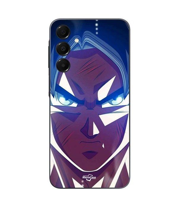 Coque de téléphone - Maniacase - Samsung Galaxy A16 - Silicone - Noir - Dragon ball z super Anime japonais goku