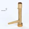 All-Copper Explosion-Proof 6-Point 1-Inch Quick Water Collector for Garden Irrigation