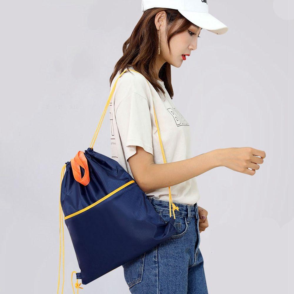 For Women Riding Drawstring Pocket Drawstring Bag Travel Bag Portable Sports Bag Outdoor Backpack