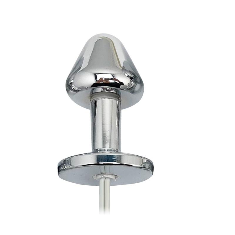 Новый биполярный электрошок, вагинальная плотная огромная анальная пробка, металлические анальные шарики, электрическая стимуляция простаты, точка G, медицинская секс-игрушка