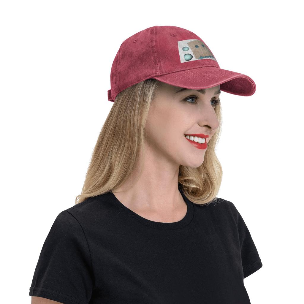 Nanashi Mumei - Nameless Friend Baseball Caps Fashion Denim Fabric Hats Casquette Streetwear Baseball Cowboy Hat for Unisex