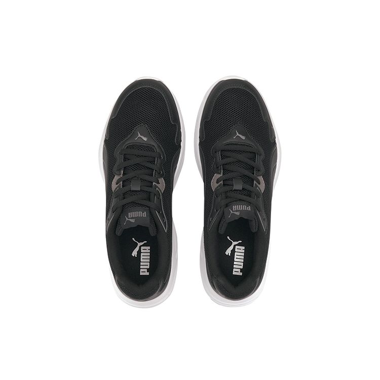 Puma Кроссовки унисекс в стиле 90-х Nu Wave, черные, средняя высота, для бега 373017-01
