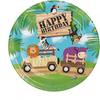 Paper Safari Animals Party Plates (Pack of 8)