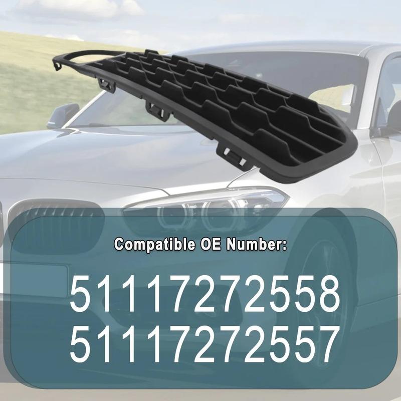 51117272557 51117272558 Front Bumper Fog Light Grille Left Right For BMW F20/F21 1-Series 116i 118i 120i 2012 2013 2014 -2017