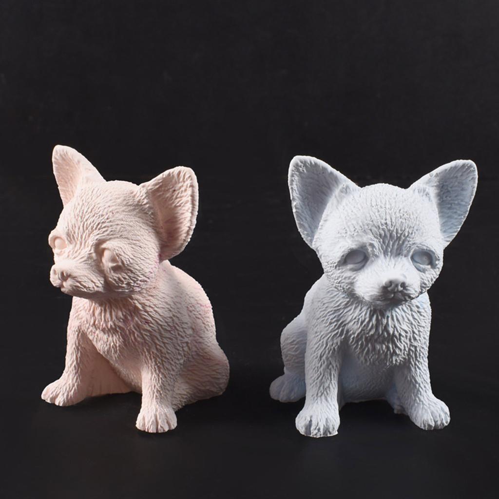 Silicone Bulldog Candle Mold Bulldog Craft Molds Candle Making Supplies for Baking Enthusiasts and Party Planners