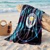 Manchester City Print Microfiber Beach Towel Quick Dry Absorbent Large Towel For Beach Swimming Travel