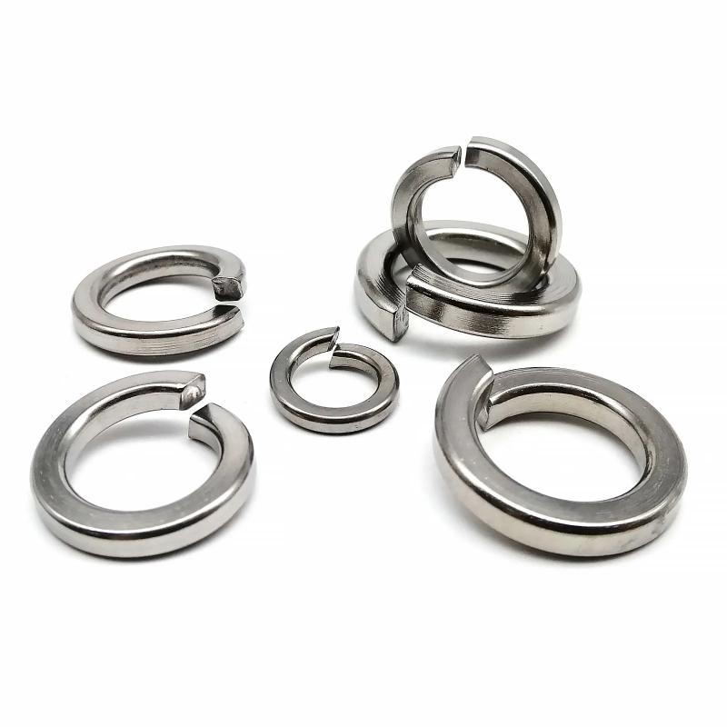 304 Stainless Steel Flat Washer and Split Spring Lock Washer Assortment Set