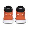 Air Jordan 1 Mid Shattered Backboard Unisex Sneakers Orange Black Starfish 554724-058