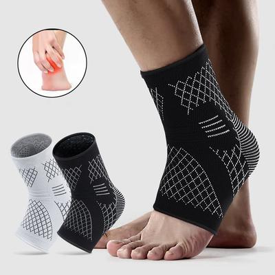 Компрессионные носки с поддержкой лодыжки, впитывающие влагу спортивные подошвенный фасциит, компрессионные носки для бега