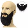 Long Fake Beard Mustache Party Halloween Decoration Festival Supplies Male Men U Shape Artificial Beard