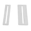 2Pcs Guitar Fretboard Guard Fret Board Protector Metal Instrument Accessory for Maintenance