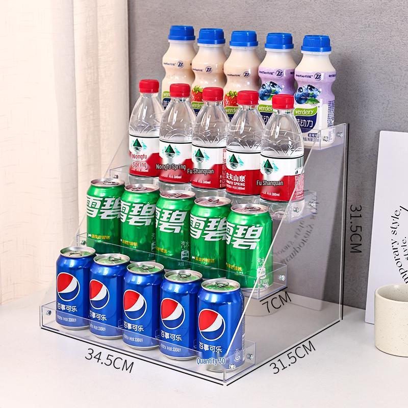 Акриловая ступенчатая стойка для демонстрации сигарет и напитков