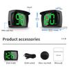 Digital GPS Speedometer HUD Head Up Display for Car Universal Big Font KMH Reminder Plug Play Meter Y03