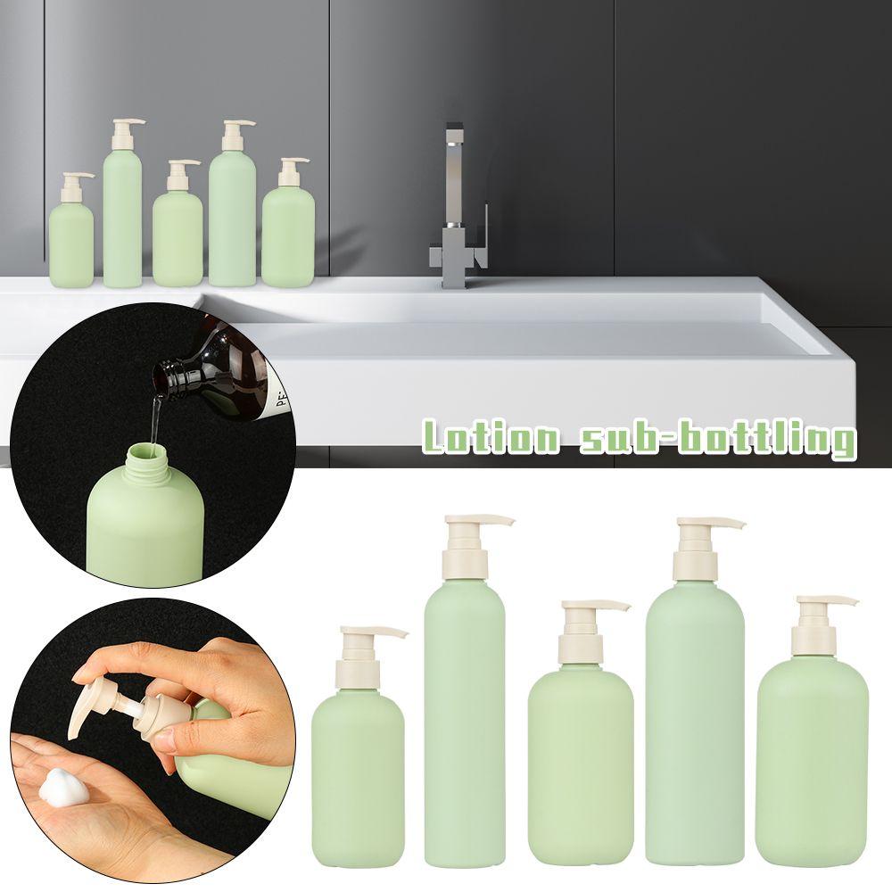Bottles Kitchen Bathroom Shampoo Shower Gel Refillable Foaming Soap Dispenser for Liquid Lotion
