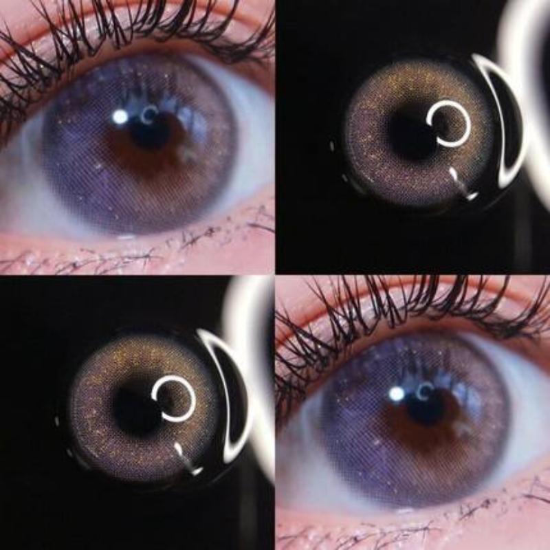 Контактные линзы MillCreek 14,5 мм, большие, красивые, черные, кукольные глаза, 2 шт./1 пара, натуральные, для ежегодного использования, для студентов и женщин, универсальные