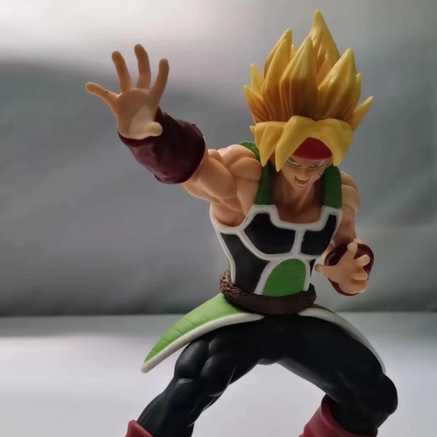 Аниме Фигурка Dragon Ball Z 19 см Присев Бардок Боевая Форма Коллекционная Статуя Супер Сайяна Модель Игрушка Подарок на День Рождения