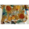 Летние блузки Literature Loose Polka Dot Printed Short Sleeves Shirt Women Shirt Top