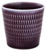 Hasami Ware Taichi Kiln Pottery Kiriko Rin Cold Sake Cup Wine Red 35897