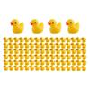 100pcs Mini Resin Duck Accessories Micro Ornaments