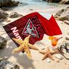 Custom Name Personalized Essendon Football Print Beach Towel, for Trip Camping Beach Party Home Decor, Birthday Gift for Family & Friends