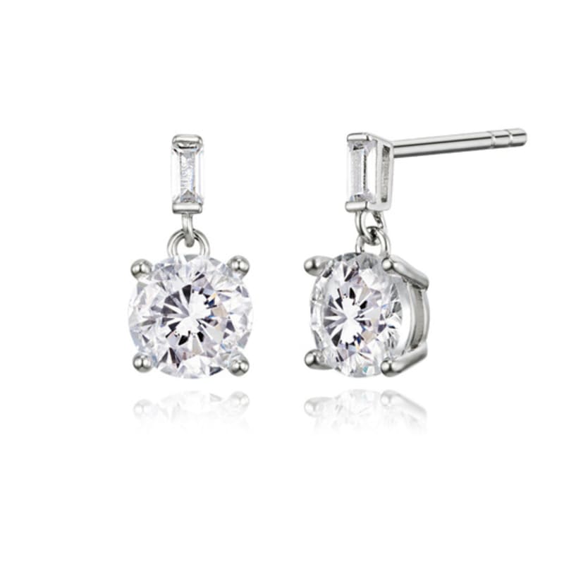 GEIGER Jewelry Cubic Drop Silver 925 Earrings GISVEE134