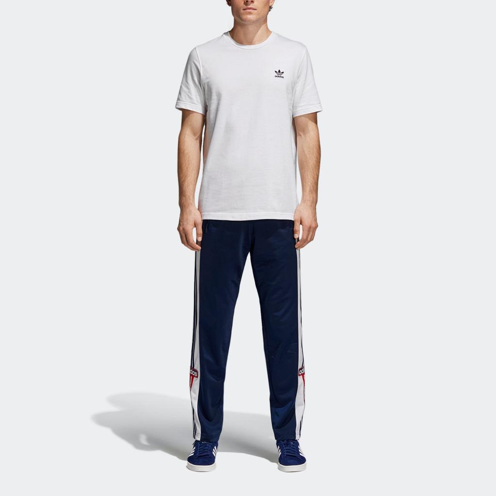 Adidas Мужские брюки с 3 полосками Originals Essentials, темно-синие, CZ0678