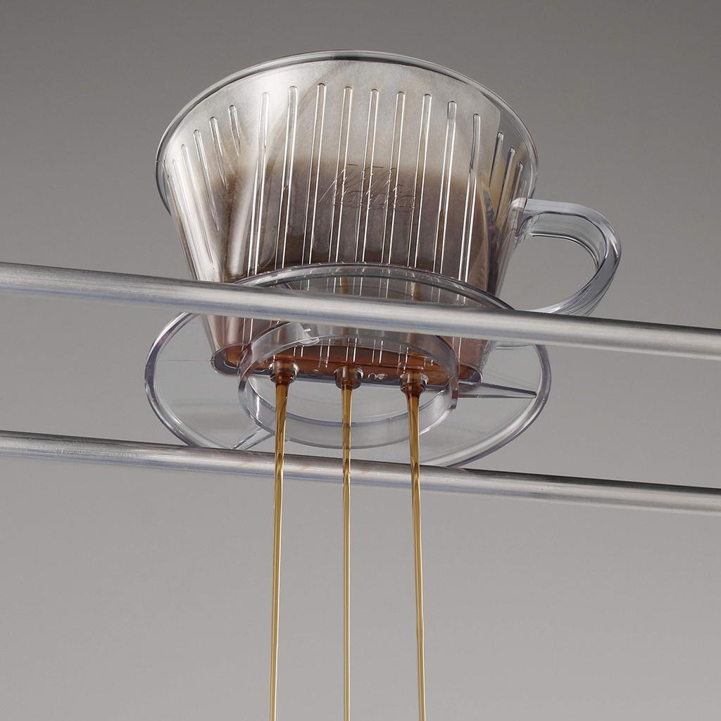 Kalita Coffee Dripper, Plastic, 101FT, for 1-2 People, #04011