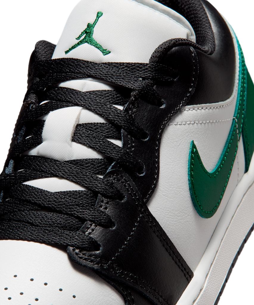Nike Air Jordan 1 Low M - Черный:Гоге Зеленый:Summit White / 553558-047