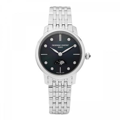 Frederick ConStant Fc 206mpbd1S6b Slimline Moon PhaSe Diamond Женские часы S Metal
