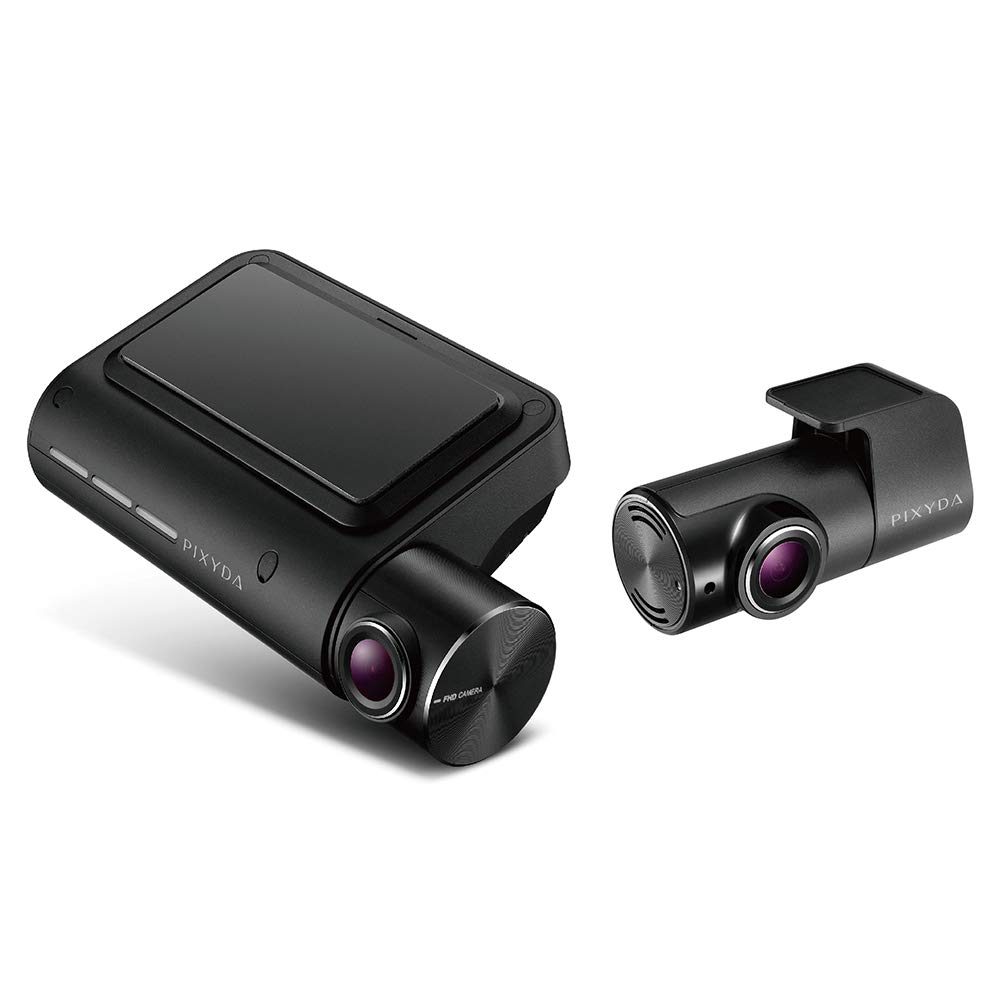 SEIWA PIXYDA PDR800FR Dual Camera Dashcam 2MP Front Full Noise Night Vision Sony Image LED Signal Includes 16GB MicroSD Parking Driving Warning
