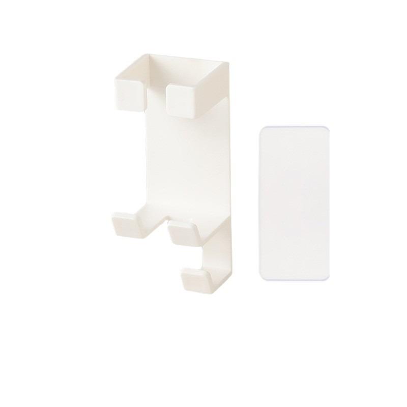 Wall-mounted Electric Toothbrush Holder Without Drilling Holes, Bathroom and Toilet Curling Iron, Electric Clamp Storage Rack