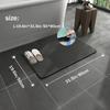 A Diatom Mud and Polyester Non-slip Bathroom Mat for Bedroom Living Room Dining Room Kitchen Bathroom Entrance and Laundry Room