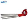 LJXH 2PCS 10mm 180~300mm AC110V/220V/380V Cartridge Heaters 450/500/550/630/750W Single-End Heating Tube SUS Resistance Element
