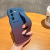Чехол-браслет с градиентным рисунком для Samsung Galaxy S23 S24 Ultra S21 S22 Plus S20 FE A54, мягкий держатель для ремешка с волнистым узором