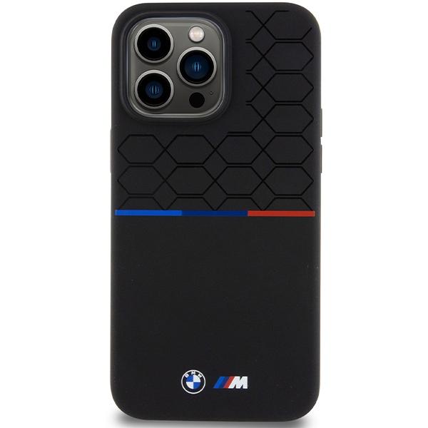 BMW Bmhmp15X22Smpk Iphone 15 Pro Max6.7 Czarny/Black Hardcase M Wzór Silikon Magsafe