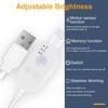 5 В USB PIR лента светодиодный датчик движения световая лента светодиодный кухонный шкаф 0,5 м 1 м 2 м 3 м 4 м 5 м водонепроницаемый Tira 2835 лестница лампа для гардероба