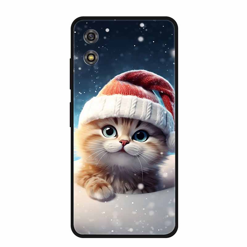 Для Xiaomi Qin 3 Ultra Задняя крышка Чехол Черный ТПУ Мягкий силиконовый чехол Для телефона Xiaomi Qin 3 Ultra Qin3 Ultra 3Ultra Coque